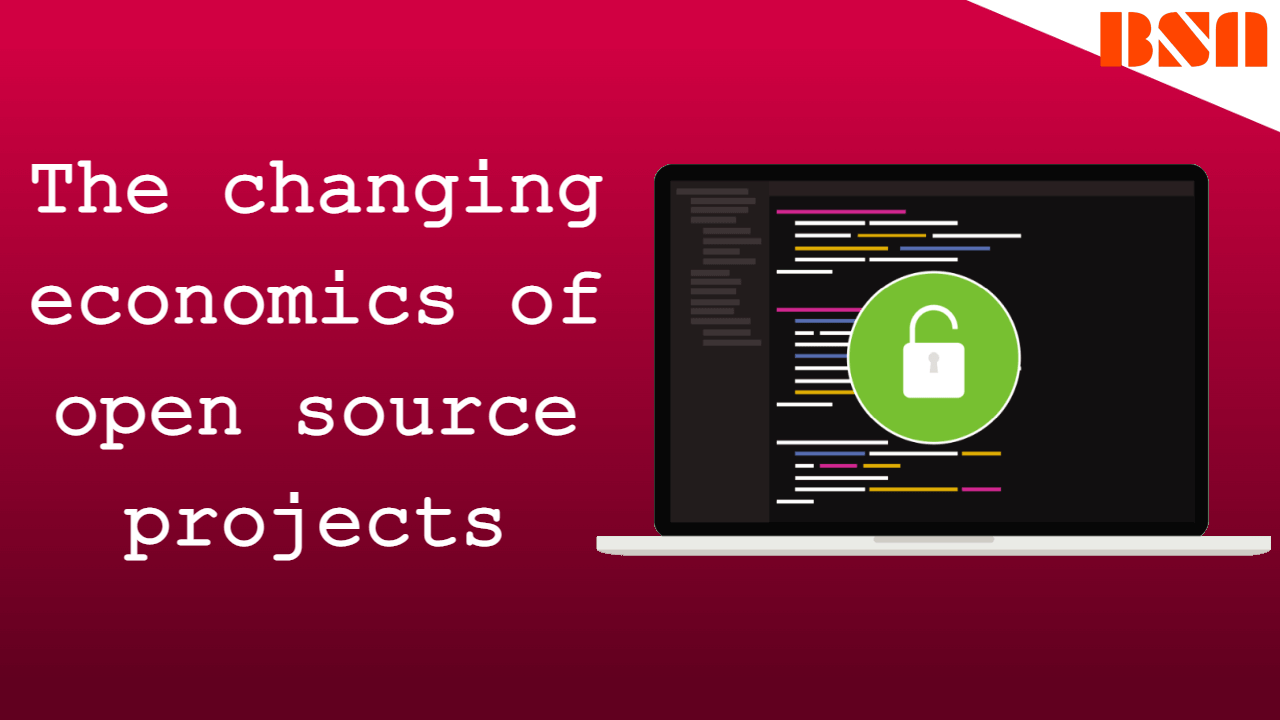 The changing economics of open source projects